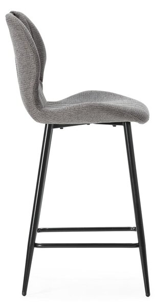 Šedé barové židle v sadě 2 ks (výška sedáku 65 cm) Muli – Marckeric