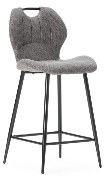 Šedé barové židle v sadě 2 ks (výška sedáku 65 cm) Muli – Marckeric