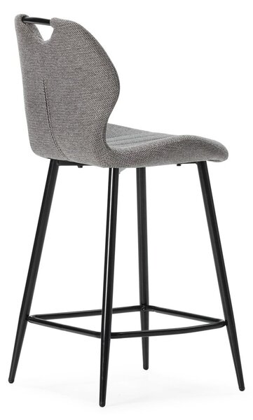 Šedé barové židle v sadě 2 ks (výška sedáku 65 cm) Muli – Marckeric