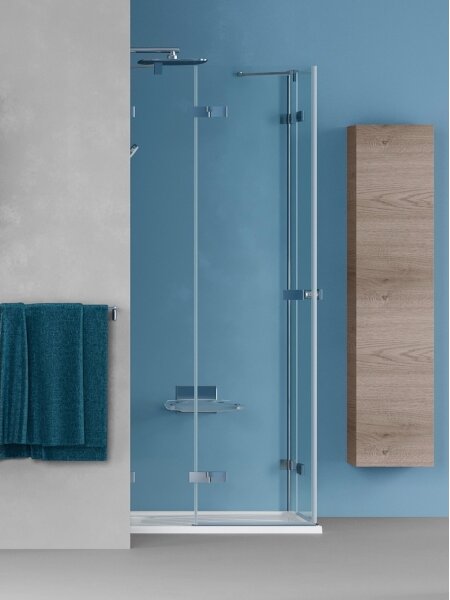 Dřevojas - Závěsná koupelnová skříňka ZYLO 35x155 cm tmavý dub