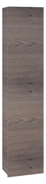 Dřevojas - Závěsná koupelnová skříňka ZYLO 35x155 cm tmavý dub