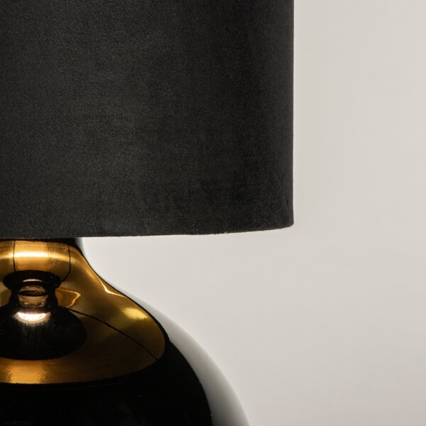 Stolní designová lampa Carminna Black (LMD)