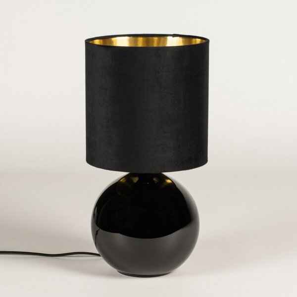 Stolní designová lampa Carminna Black (LMD)