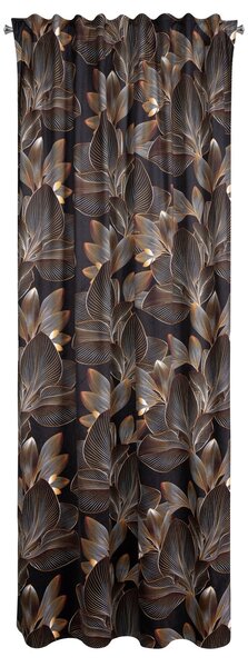 ZATEMŇOVACÍ ZÁVĚS NA PÁSCE LARISA 140X270 CM VZOROVANÁ