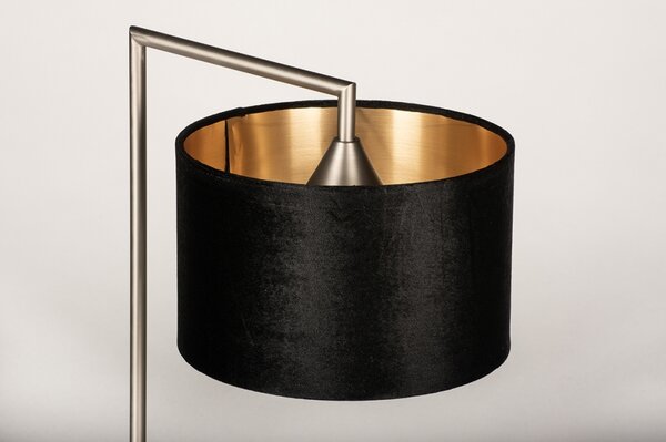 Stolní lampa Pallas Black and Silver (LMD)