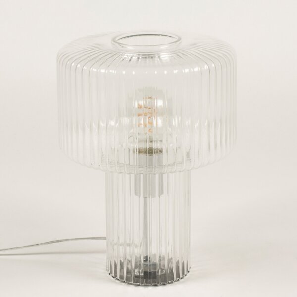 Stolní retro lampa Lisboa Glass (LMD)