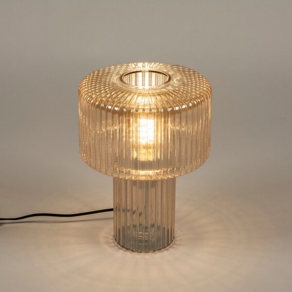 Stolní retro lampa Lisboa Glass Bernstein (LMD)