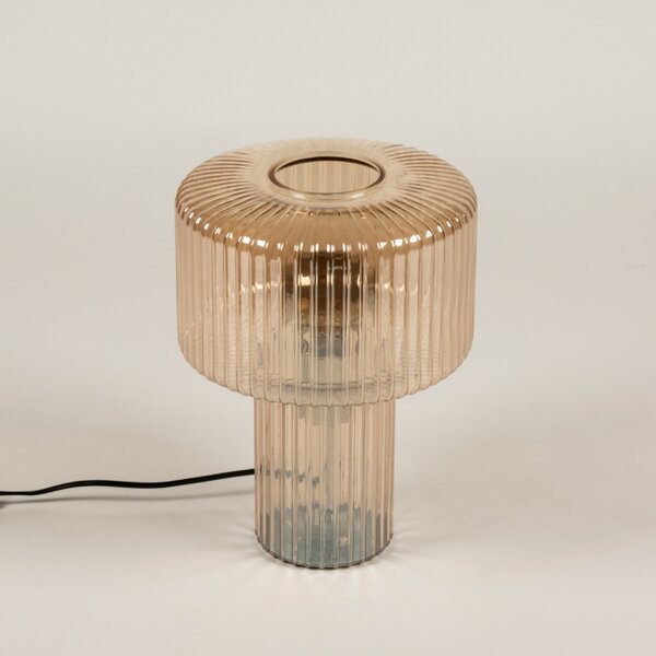 Stolní retro lampa Lisboa Glass Bernstein (LMD)