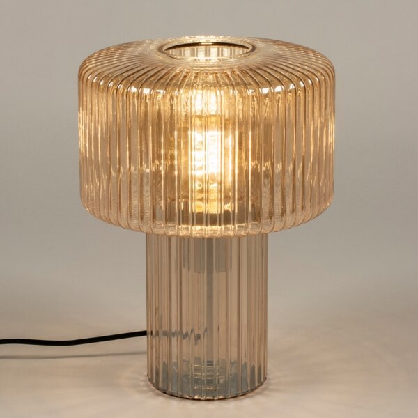 Stolní retro lampa Lisboa Glass Bernstein (LMD)