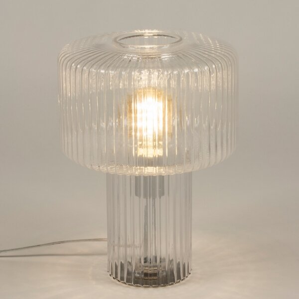 Stolní retro lampa Lisboa Glass (LMD)