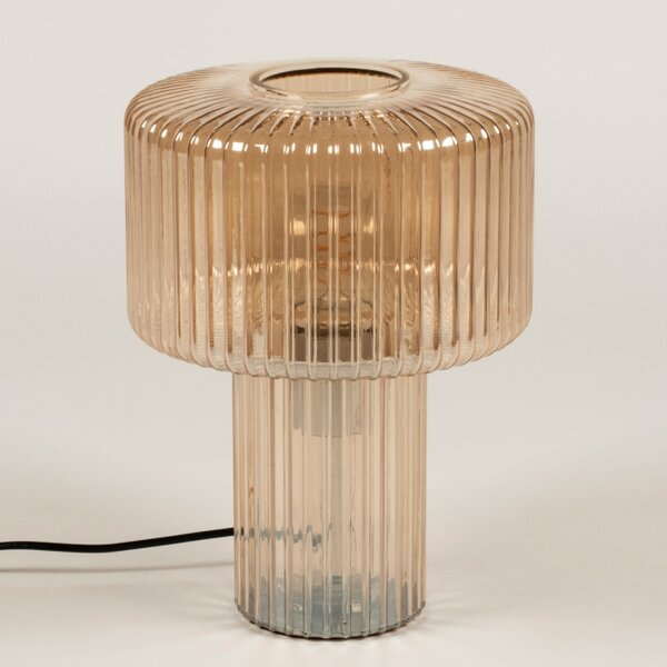 Stolní retro lampa Lisboa Glass Bernstein (LMD)