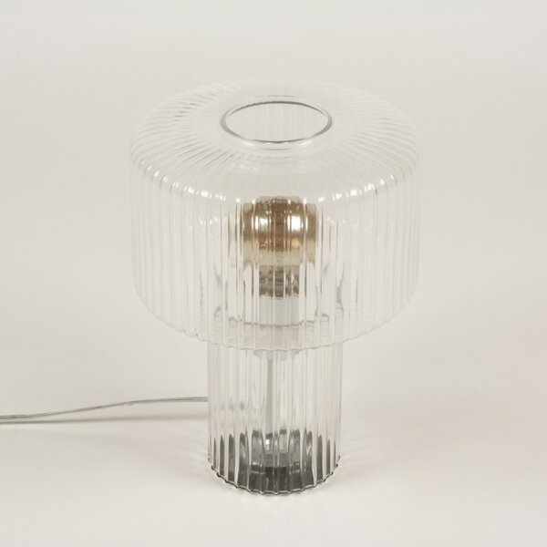 Stolní retro lampa Lisboa Glass (LMD)