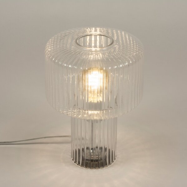 Stolní retro lampa Lisboa Glass (LMD)