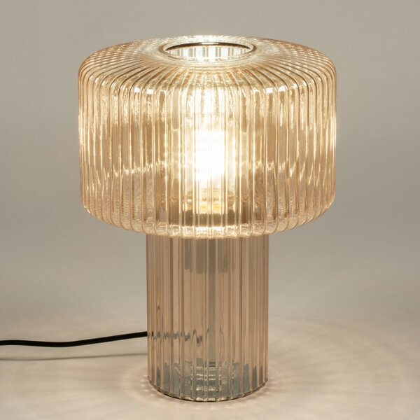 Stolní retro lampa Lisboa Glass Bernstein (LMD)