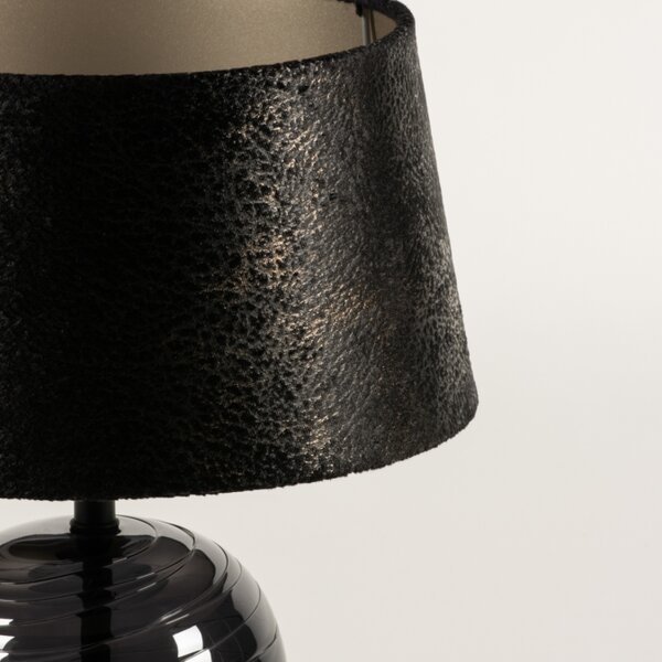 Stolní designová lampa Eleon Nero 38 (LMD)