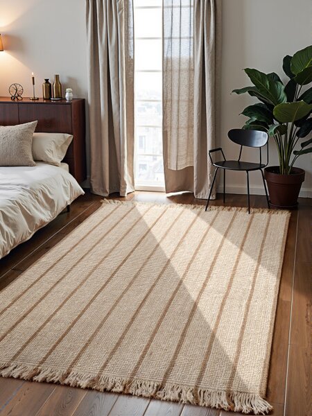 Koberec Elle Decoration Harvest Sierra Ivory Gold