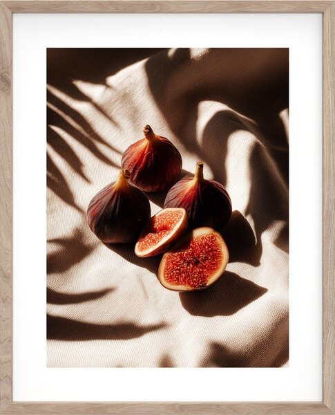 Tištěný obraz s rámem 40x50 cm Ripe Figs – Styler