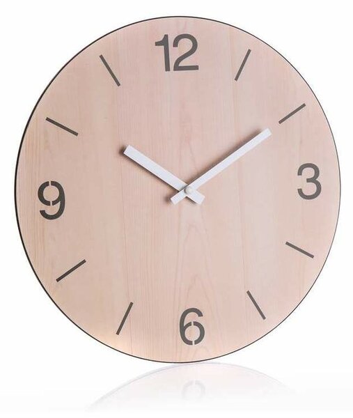 Nástěnné hodiny Wood, pr. 31 cm