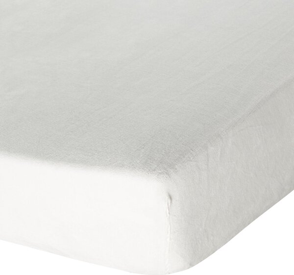 FLEECOVÉ PROSTĚRADLO FLANO 100X200 CM KRÉMOVÁ