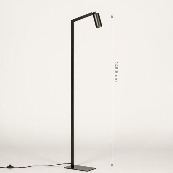 Stojací minimalistická lampa Benett Black (LMD)
