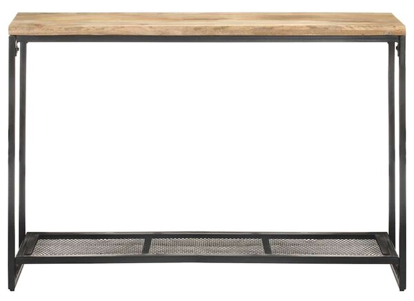 Konzolový stolek 110 x 35 x 75 cm masivní mangovníkové dřevo 320247