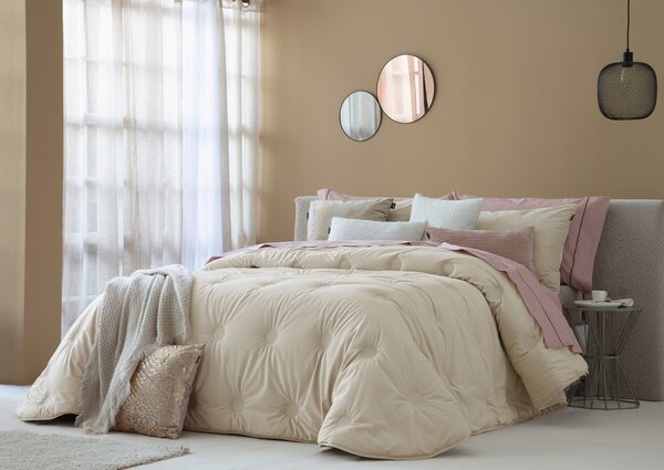 Textil Antilo Přehoz na postel Odin Beige, béžový, 270x270 cm