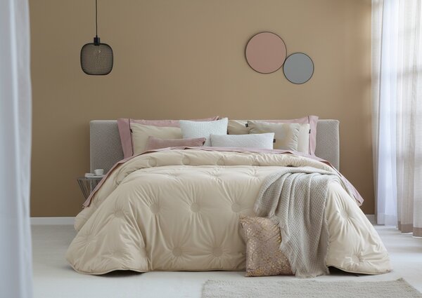 Textil Antilo Přehoz na postel Odin Beige, béžový, 270x270 cm