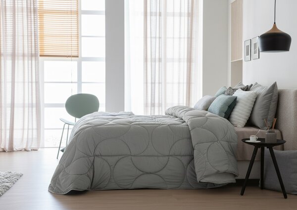 Textil Antilo Přehoz na postel Arni Grey, šedý, 270x270 cm