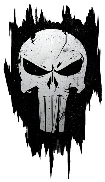Svítícií obraz - The Punisher
