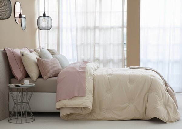 Textil Antilo Přehoz na postel Odin Beige, béžový, 270x270 cm
