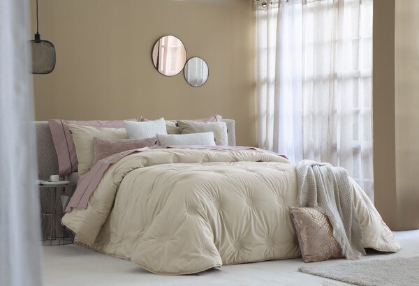 Textil Antilo Přehoz na postel Odin Beige, béžový, 270x270 cm