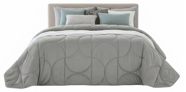 Textil Antilo Přehoz na postel Arni Grey, šedý, 270x270 cm