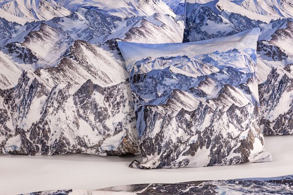 Povlečení Glacier Bavlna deluxe digitál 1x 140/200, 1x 70/90