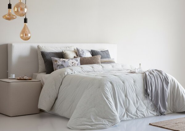Textil Antilo Přehoz na postel Mirabela Natural, 250x270 cm, sada se 2 povlaky na polštáře