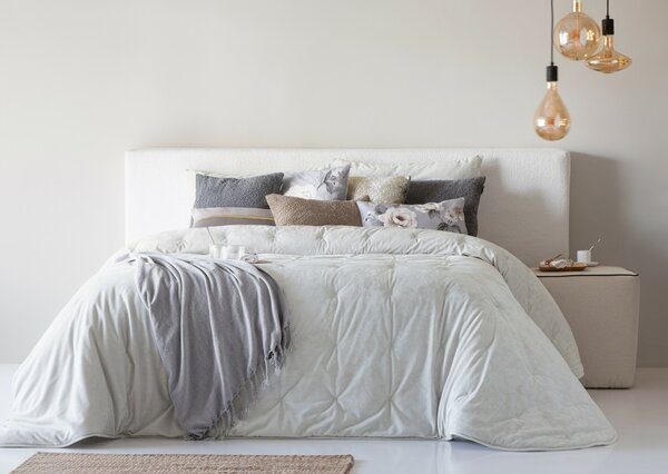 Textil Antilo Přehoz na postel Mirabela Natural, 250x270 cm, sada se 2 povlaky na polštáře