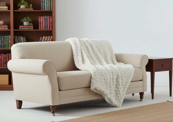 Textil Antilo Béžový přehoz Margot Beige, 240x220 cm