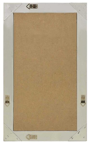 Nástěnné zrcadlo barokní styl 50 x 80 cm stříbrné 320322