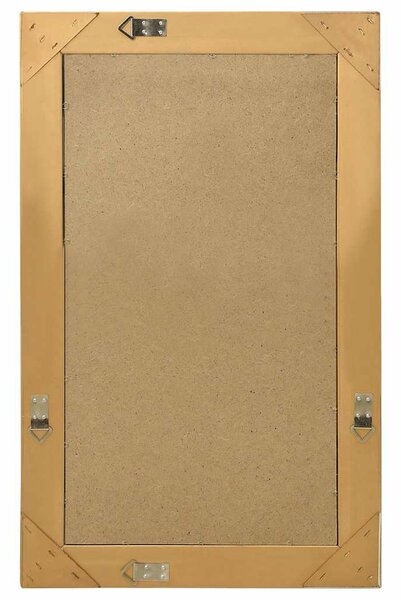 Nástěnné zrcadlo barokní styl 50 x 80 cm zlaté 320321