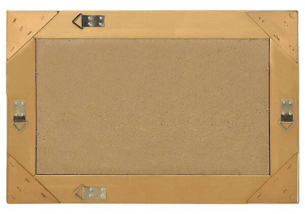 Nástěnné zrcadlo barokní styl 60 x 40 cm zlaté 320329