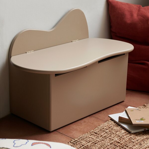 FERM LIVING Dětská úložná lavice Slope, Rose
