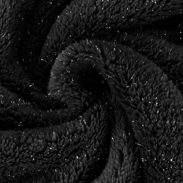 DEKA Z MIKROFLANELU BLINK 150X200 CM ČERNÁ