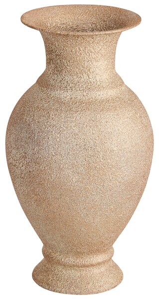 Váza na květiny CALCEOLUS 41 cm Kov Zlatá