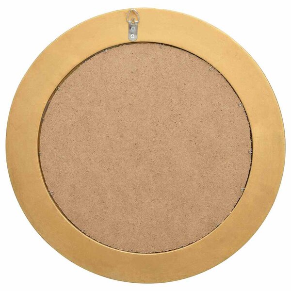 Nástěnné zrcadlo barokní styl 50 cm zlaté 320345