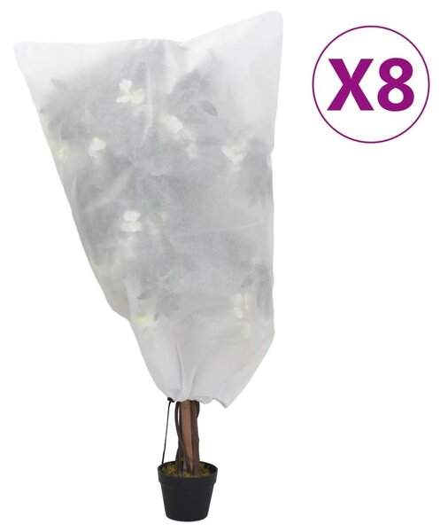 Ochranné návleky se stahovací šňůrkou 8 ks 70 g/m² 0,8 x 1 m 3203516