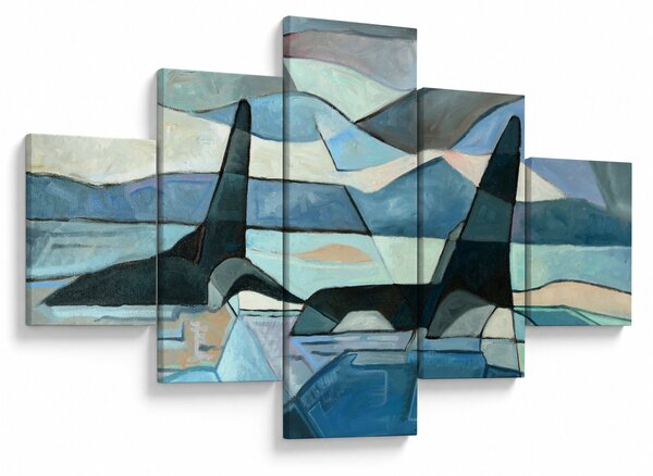 Obraz - Kosatky (125x70 cm)