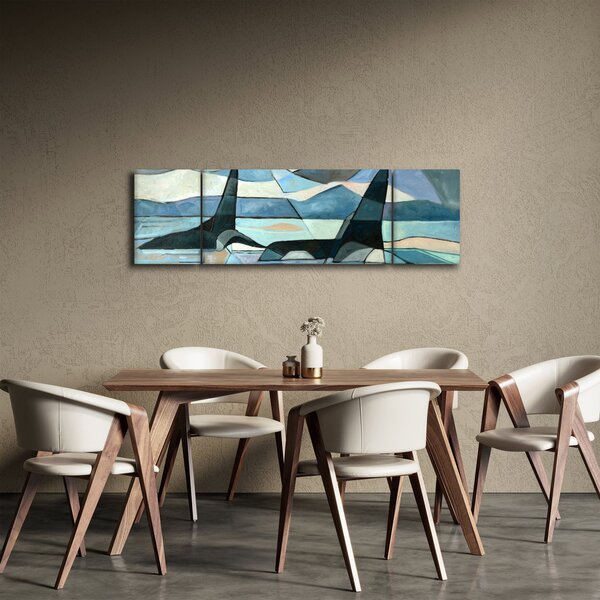 Obraz - Kosatky (170x50 cm)