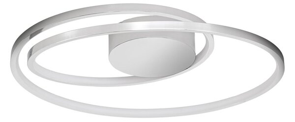 Stropní lampa Lucande, Maire, stmívatelné, Metalická, Obývací pokoj, Hliník, Moderní
