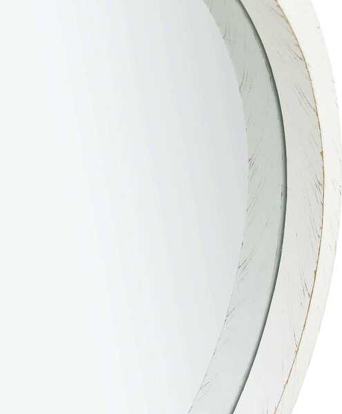 Nástěnné zrcadlo s popruhem 40 cm bílé 320360