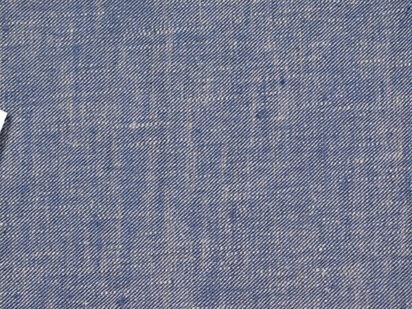 Snový svět Lněná látka DENIM melír 230g/m2