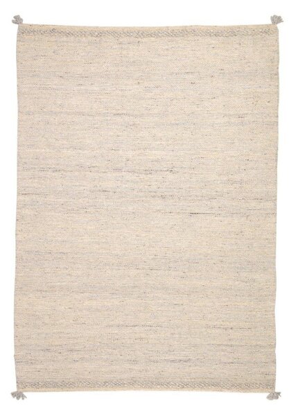Krémový koberec s příměsí vlny 160x230 cm Carime – Kave Home